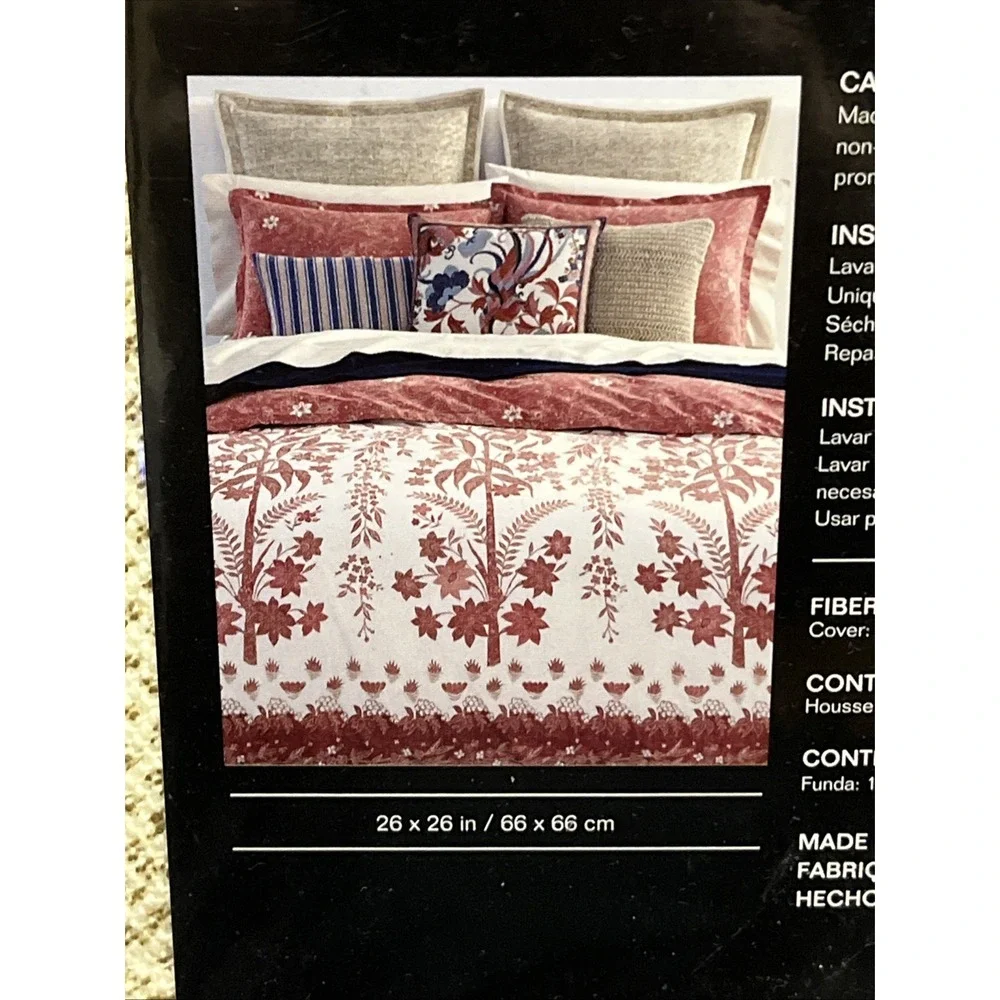 Ralph Lauren 1 European Euro Sham ISLA Texture Natural MSRP $170 LAUREN NWT